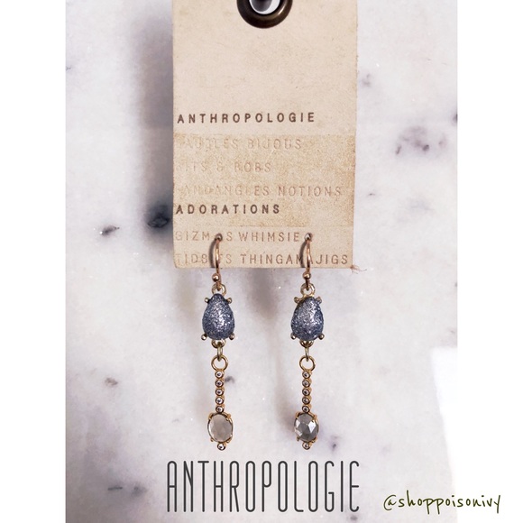 Anthropologie Jewelry - Anthropologie Frost Drop Earrings (NWT)